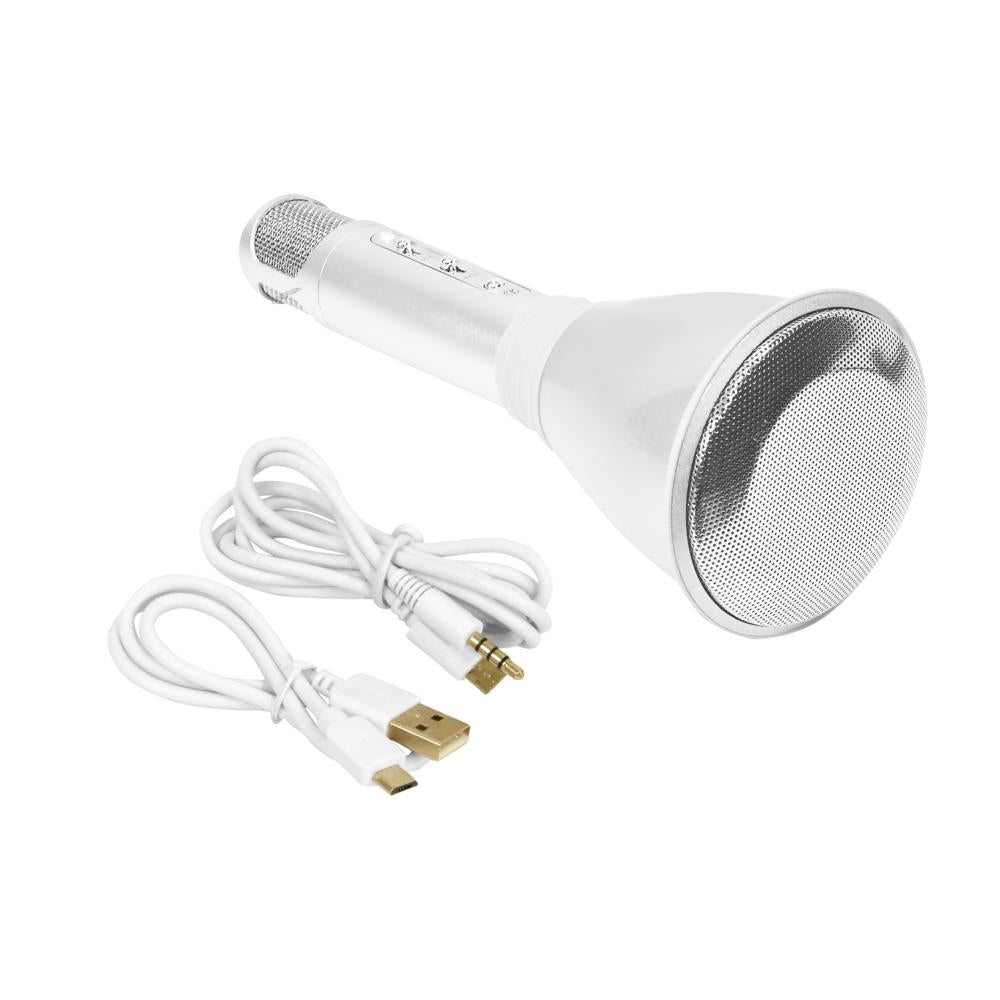 Micro Bluetooth, Microphone Karaoké Sans Fil, Haut-Parleur Micro À Main Micro Bluetooth, Microphone Karaoké Sans Fil, Haut-Parleur Micro À Main