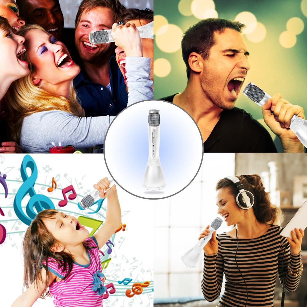 product image number 7 for Pyle Bluetooth Karaoke Microphone Speaker