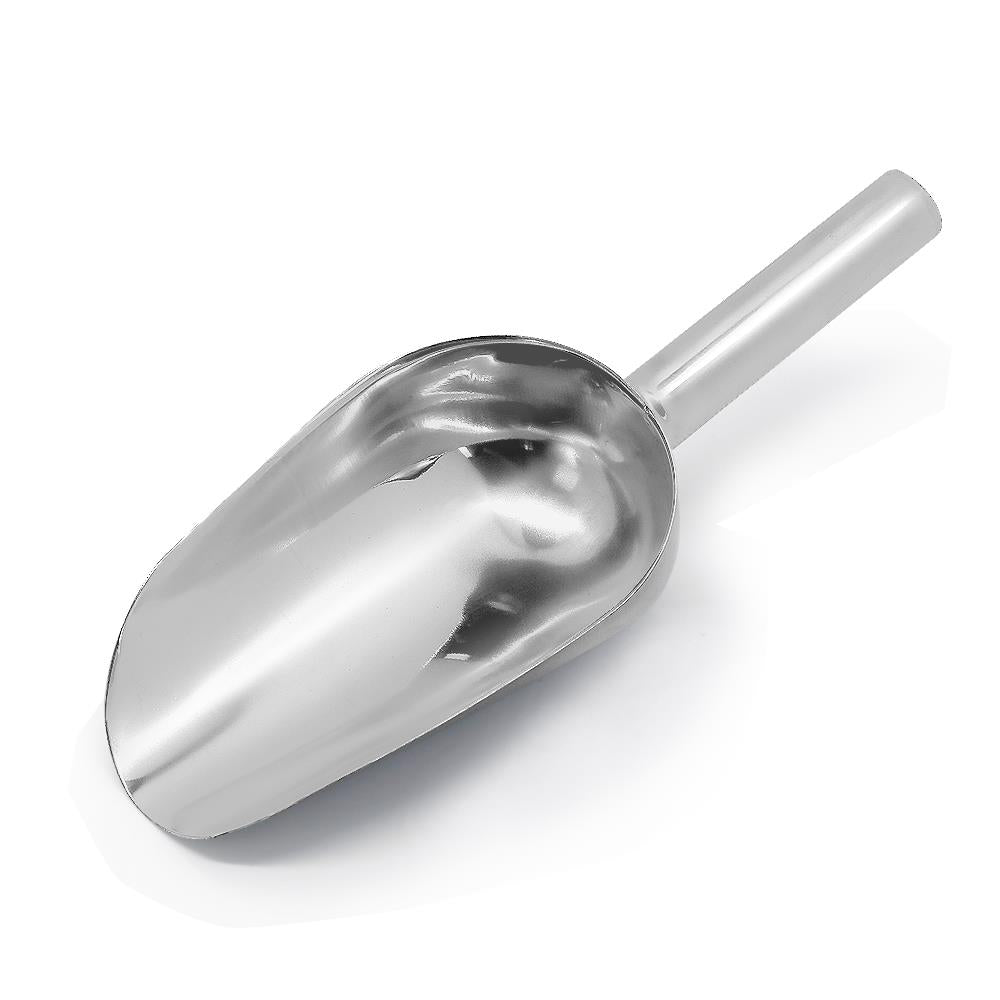 Stainless Steel Ice Scoop 12 oz Durable Dishwasher Safe - Thumbnail 2