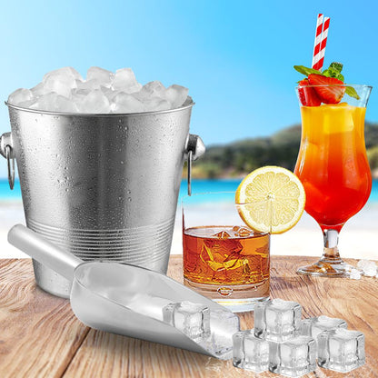 Stainless Steel Ice Scoop 12 oz Durable Dishwasher Safe