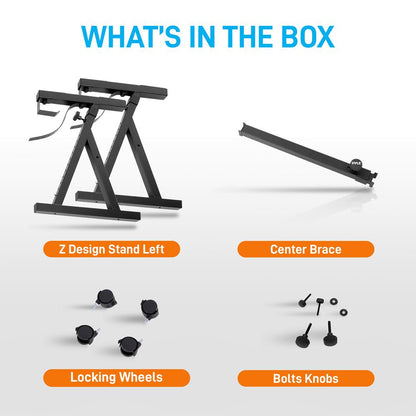 product image number 7 for Pyle Keyboard Stand With Wheels