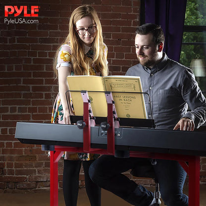 product image number 7 for Pyle Keyboard Stand With 2Nd Tier