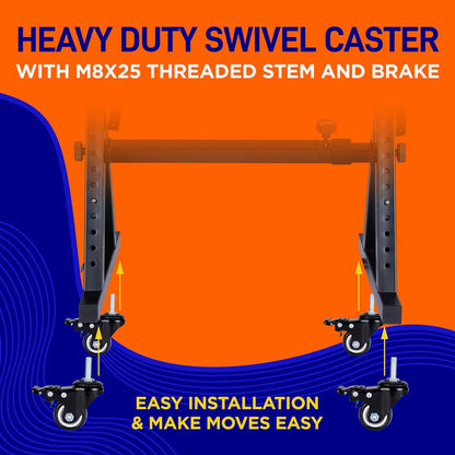 product image number 3 for Pyle Heavy Duty Swivel Caster