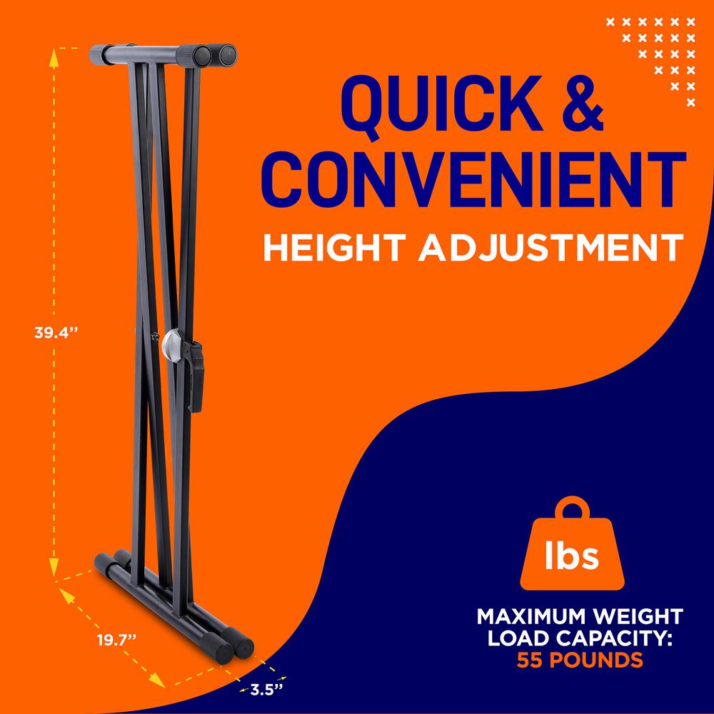 product image number 2 for Pyle Digital Piano Keyboard Stand