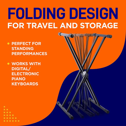 product image number 4 for Pyle Digital Piano Keyboard Stand