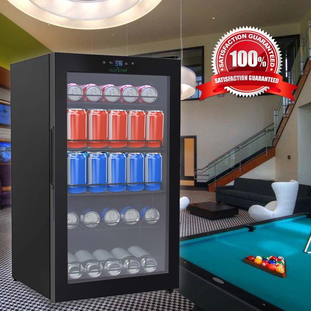 product image number 5 for NutriChef Compact Beverage Fridge Cooler