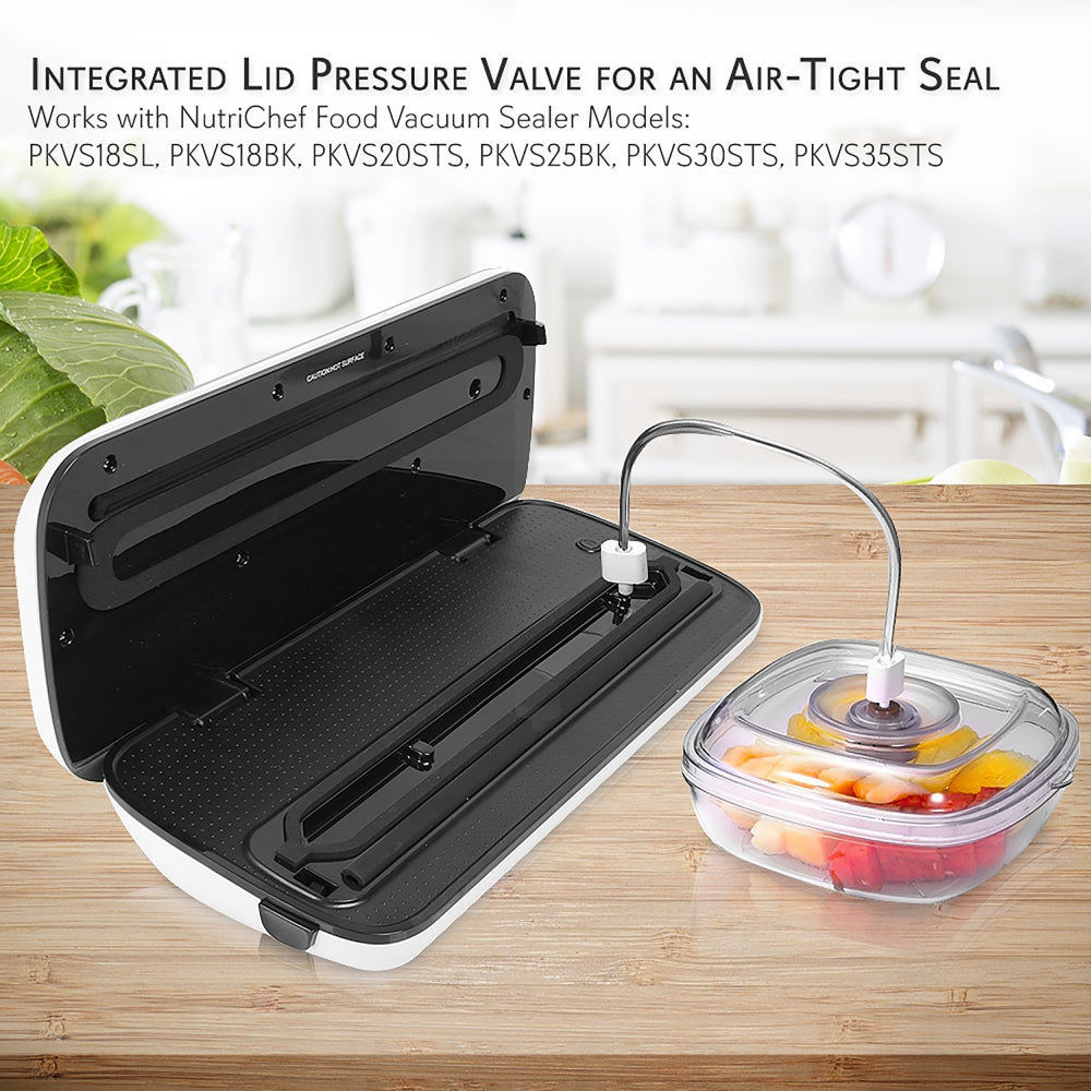 product image number 6 for NutriChef Vacuum Sealer Bowl Container, 2 Liter