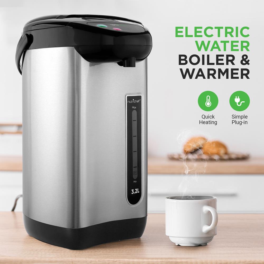 Electric Water Boiler Quick Heating, Stainless Steel, QT