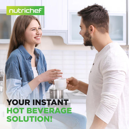 5.2 Qt Electric Water Kettle, Quick Heating, Stainless Steel, 5 Temp Settings