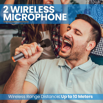 Soundbar With Wireless Microphone