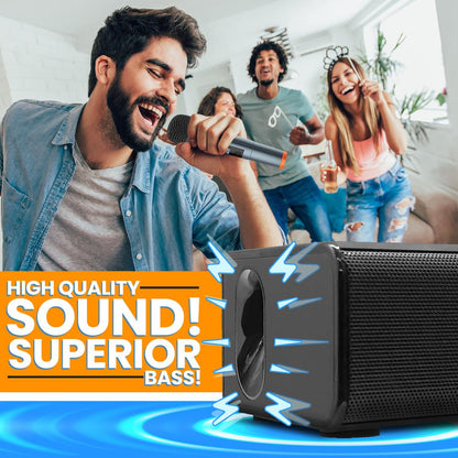 Soundbar With Wireless Microphone