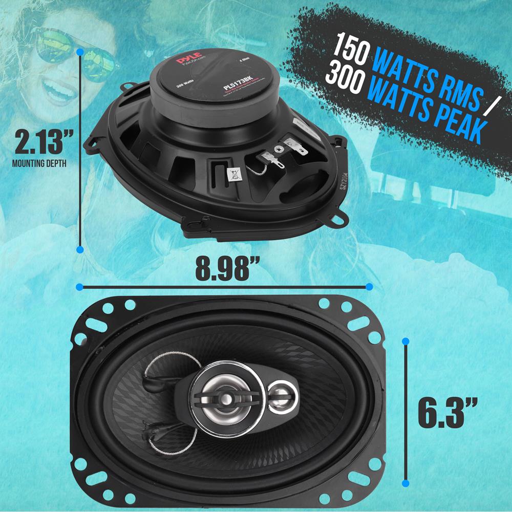 product image number 2 for Pyle Three-Way Speaker System