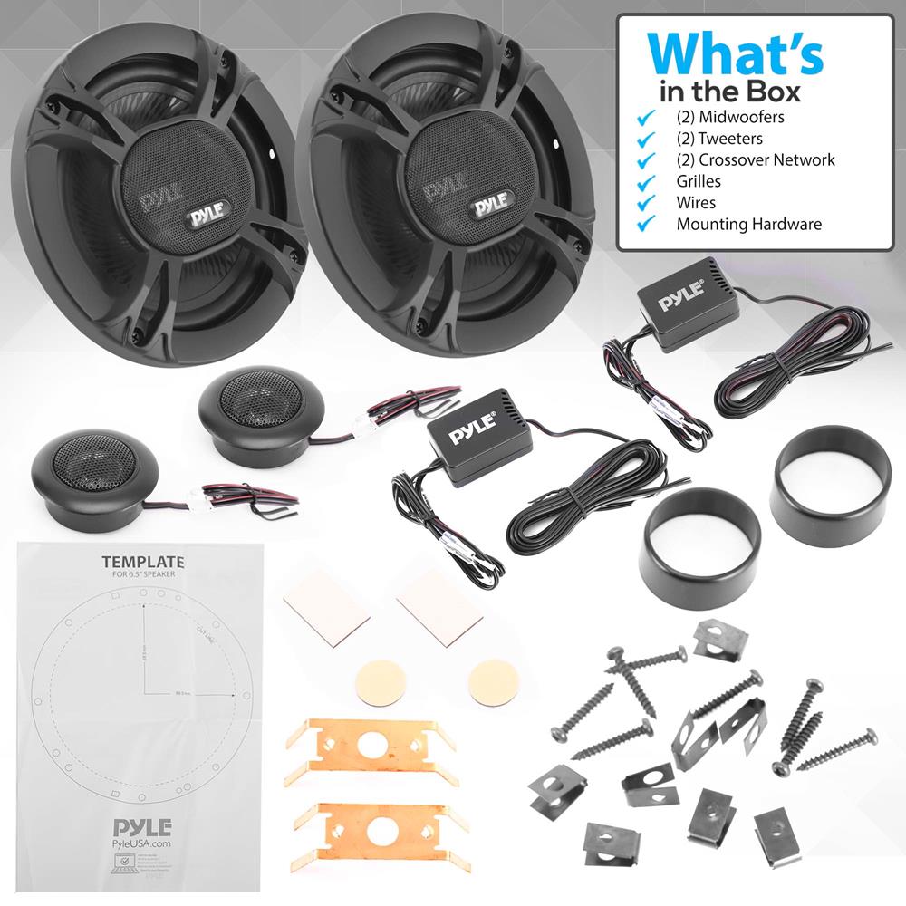 product image number 7 for Pyle Two-Way Component Speaker Systems