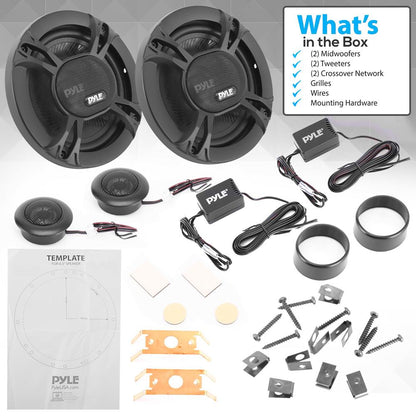 product image number 7 for Pyle Two-Way Component Speaker Systems