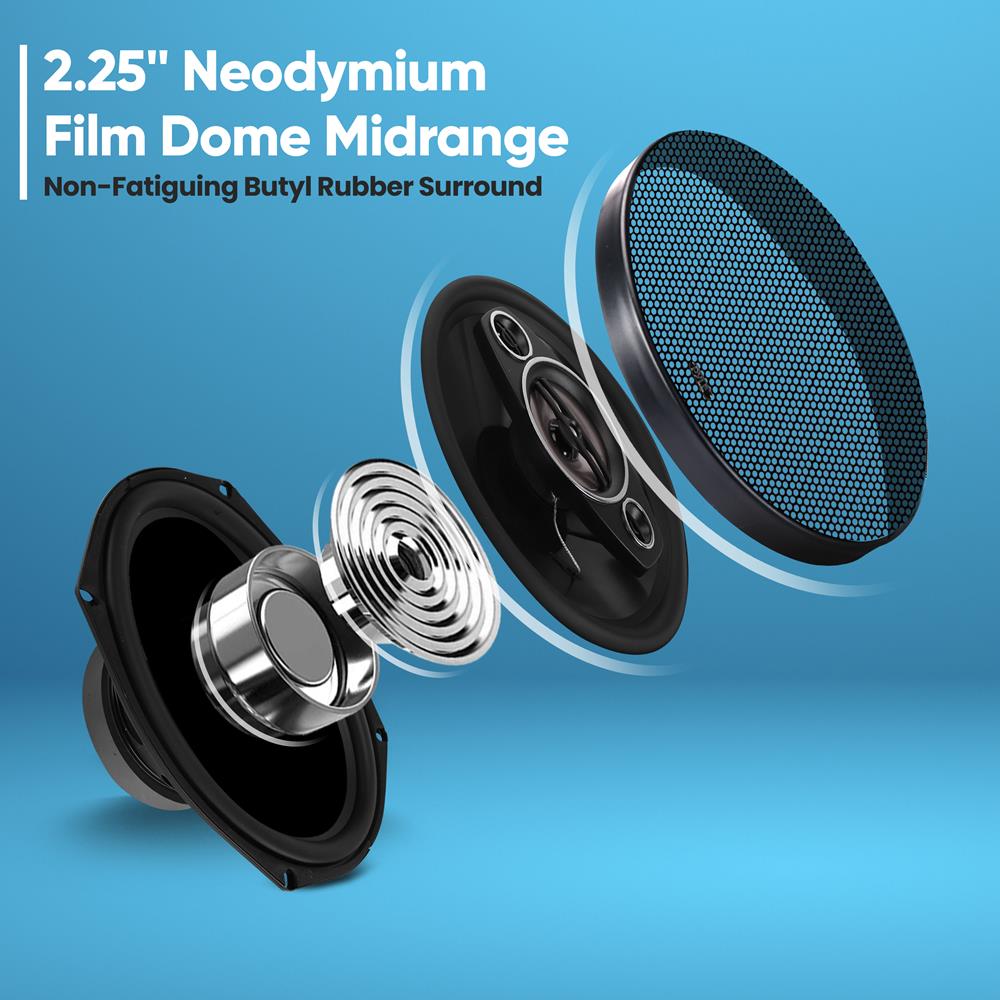 product image number 7 for Pyle Four-Way Quadriaxial Speaker System