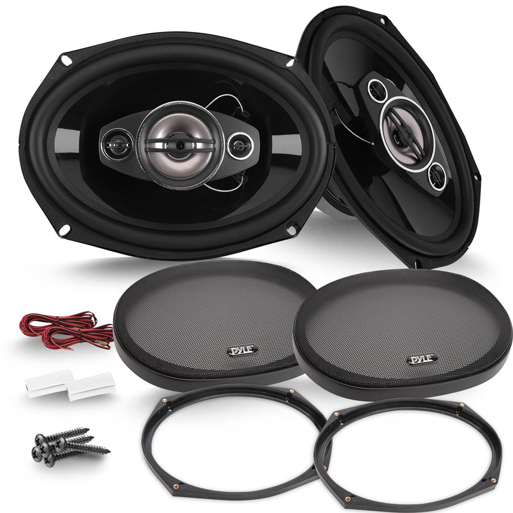 product image number 1 for Pyle Four-Way Quadriaxial Speaker System