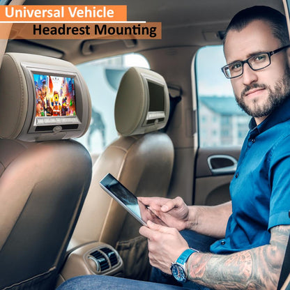 product image number 8 for Pyle 7'' Car Headrest Video Display Monitor