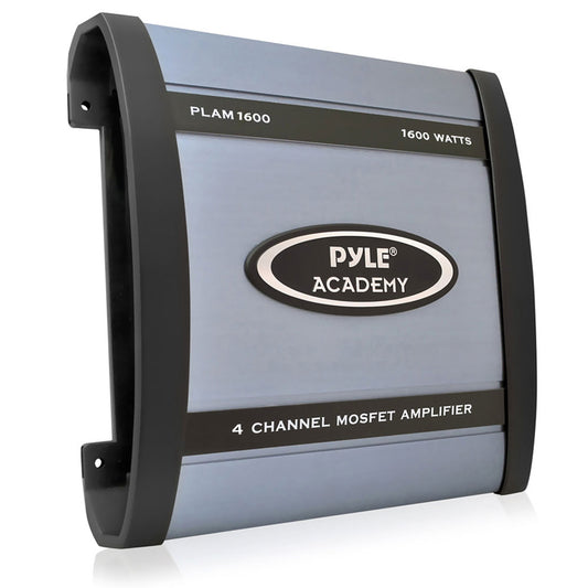 product image number 1 for Pyle 4-Ch. Bridgeable Car Amplifier 1600 Watt