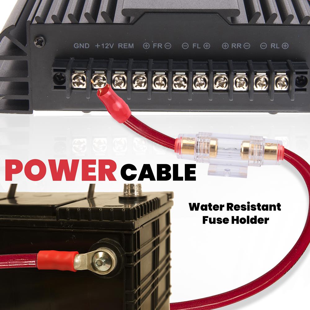 product image number 5 for Pyle Car Stereo Amp & Sub Wiring Kit, 4-Awg