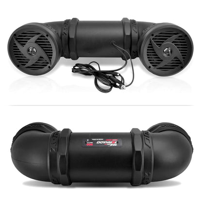 product image number 2 for Pyle Waterproof Amplified Dual Speaker System