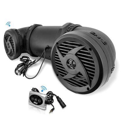 product image number 1 for Pyle Waterproof Amplified Dual Speaker System