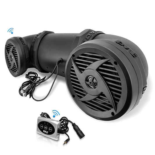 product image number 1 for Pyle Waterproof Amplified Dual Speaker System
