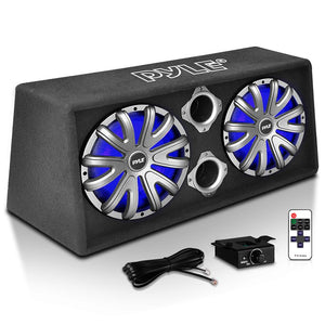 Active Dual Bass Subwoofer Box System