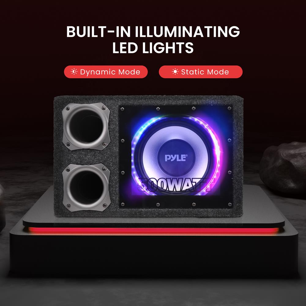 product image number 4 for Pyle Subwoofer Box System