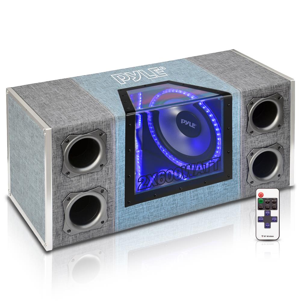 product image number 1 for Pyle Dual Subwoofer Box System