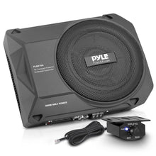 10" 900W Low-Profile Car Subwoofer System, Slim Design, Underseat Install