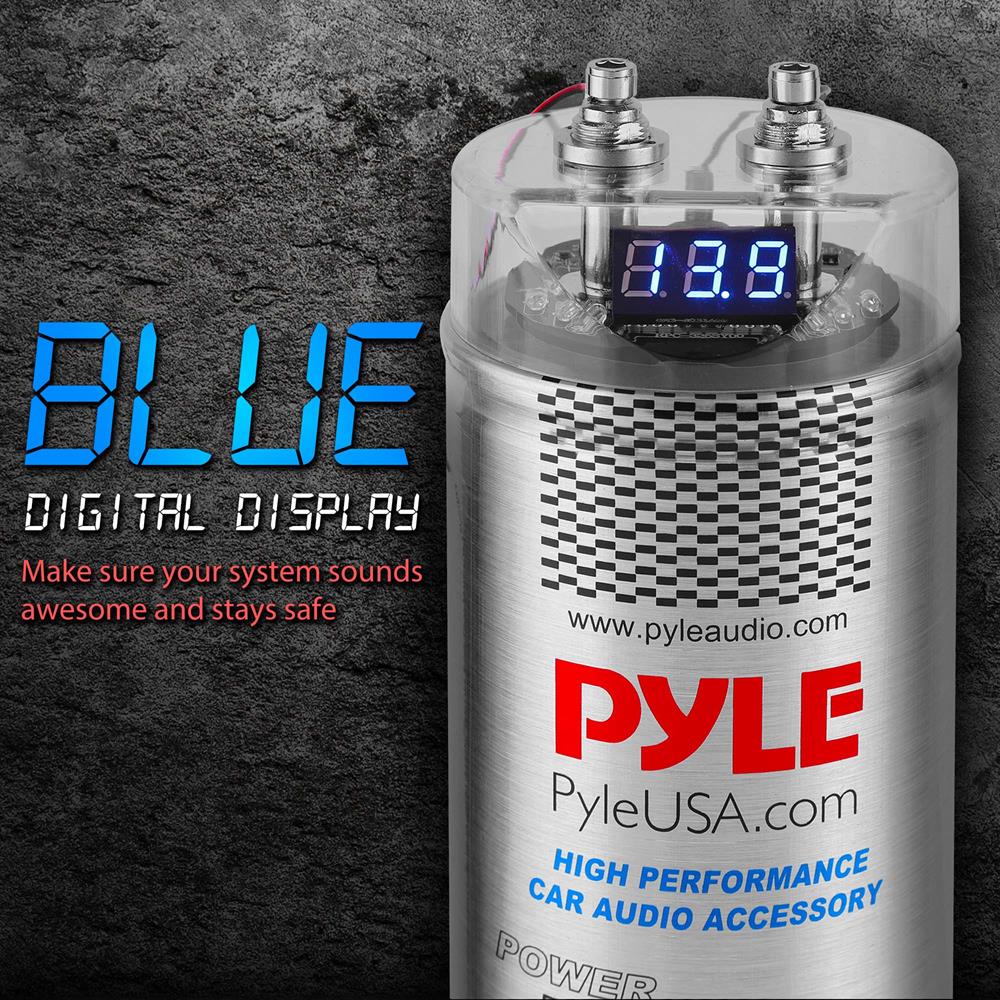 product image number 3 for Pyle 5.0 Farad Digital Power Capacitor