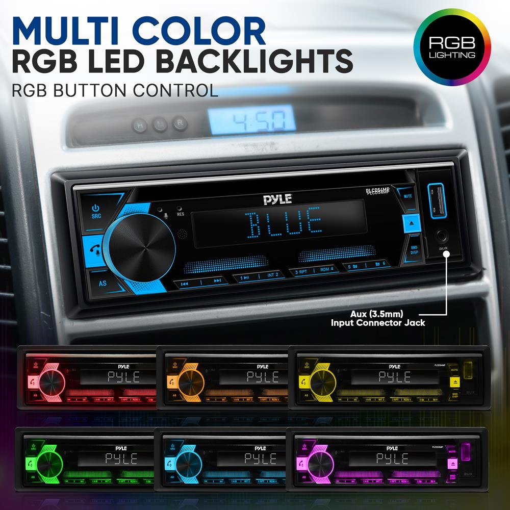 product image number 3 for Pyle Bluetooth Cd/Mp3 Radio Receiver