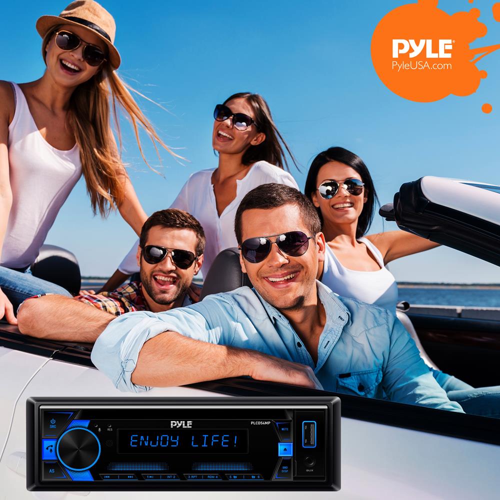 product image number 7 for Pyle Bluetooth Cd/Mp3 Radio Receiver