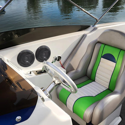 Bluetooth Marine Stereo Kit, Hands-Free, Waterproof Speakers, CD/MP3/USB/SD