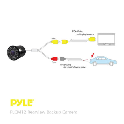product image number 5 for Pyle Compact Car Rear-View Backup Camera
