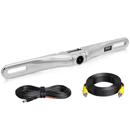 Rearview Backup Camera, Waterproof, 170° Wide-Angle, Chrome