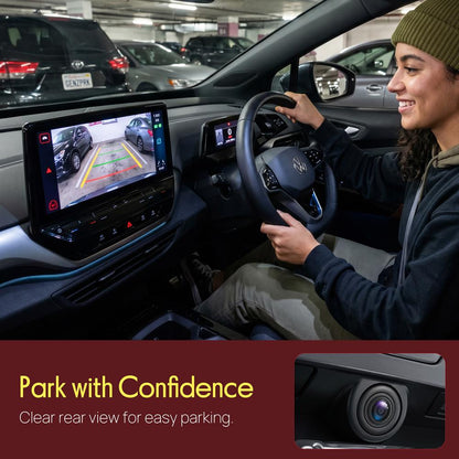Pyle Car Backup Camera, Ahd 720/Cvbs Switchable, 170°Wide-Angle Rear/Front/Side Perfect Angle, Night Vision, Ip68 Level Waterproof For Cars, Trucks, Trailers, Rvs, Vans, Suvs, Campers, And More
