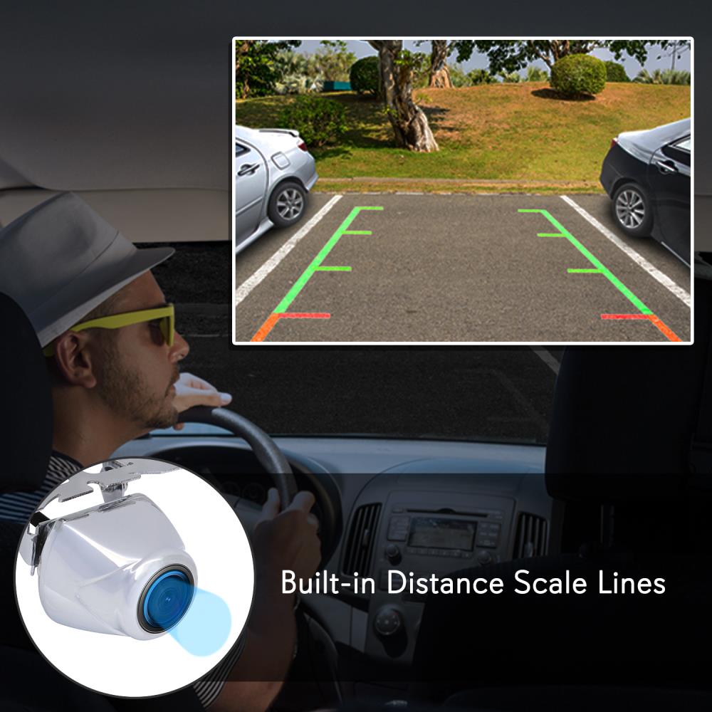 product image number 4 for Pyle License Plate Car Rearview Backup Camera