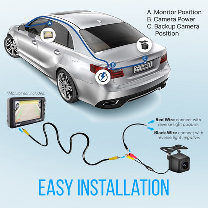 product image number 5 for Pyle Compact Car Rear-View Backup Camera