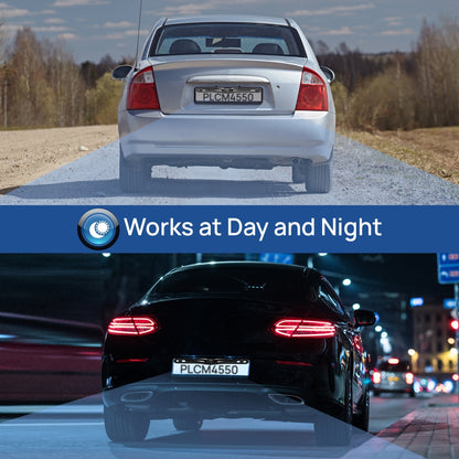 Rearview Backup Camera Kit, Night Vision, Waterproof, 4.3" Screen