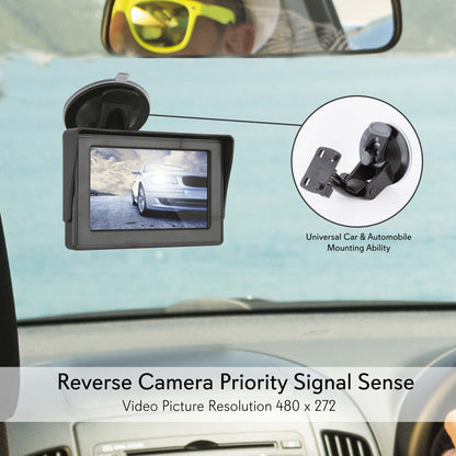 product image number 2 for Pyle Wireless Car Camera & Monitor Display