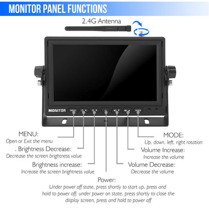 product image number 2 for Pyle Backup Camera & Monitor (For Bus/Truck)