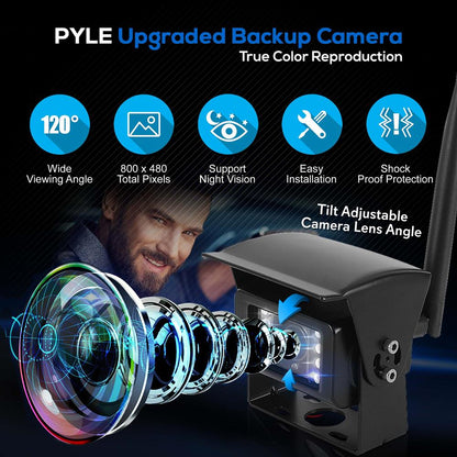 product image number 5 for Pyle Backup Cameras & Monitor (For Bus/Truck)