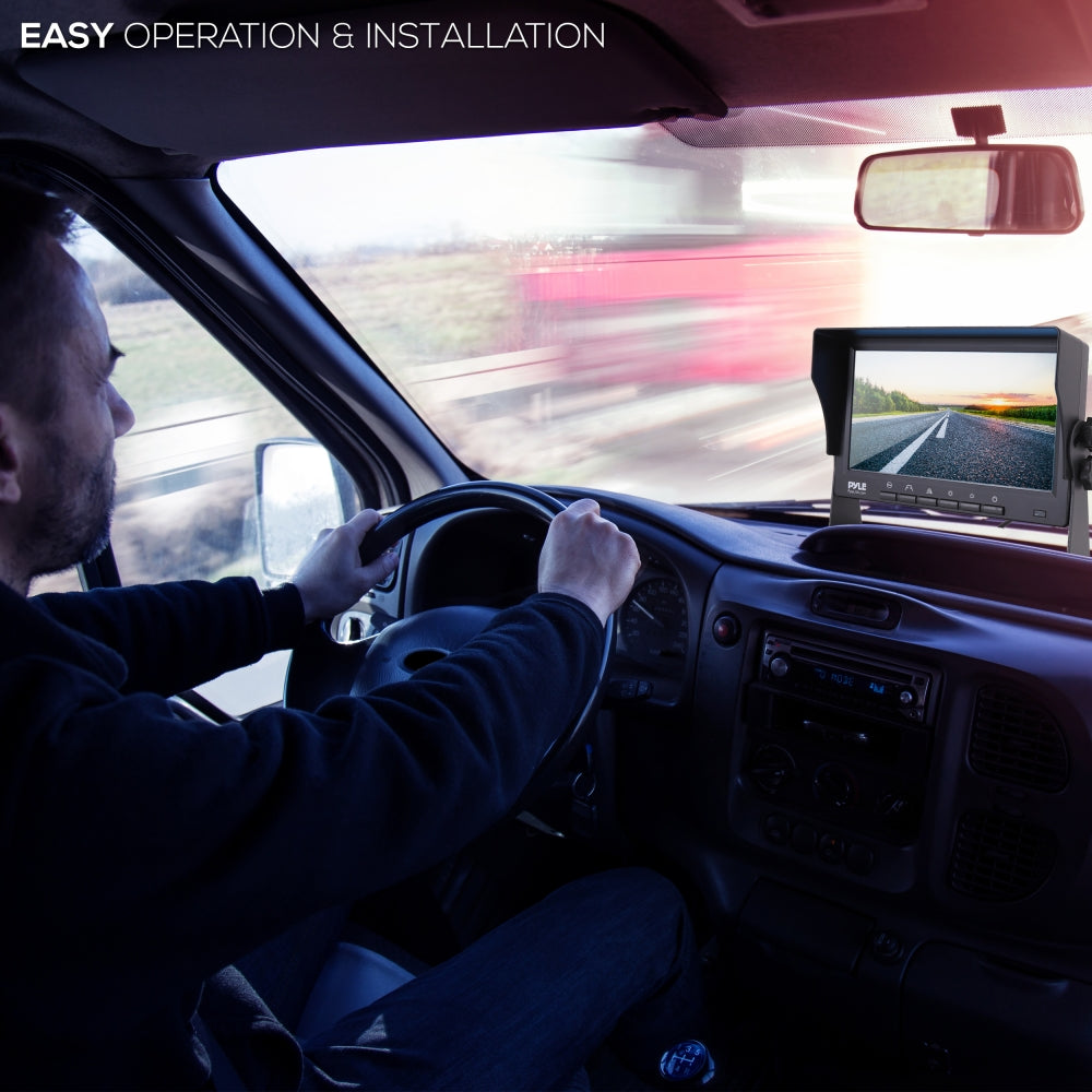 product image number 6 for Pyle Car Monitor With Wireless Camera System