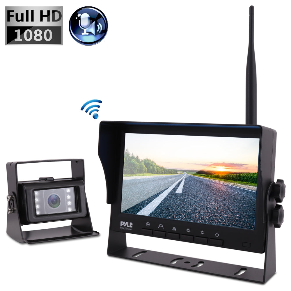 product image number 1 for Pyle Car Monitor With Wireless Camera System