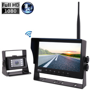 Car Monitor With Wireless Camera System