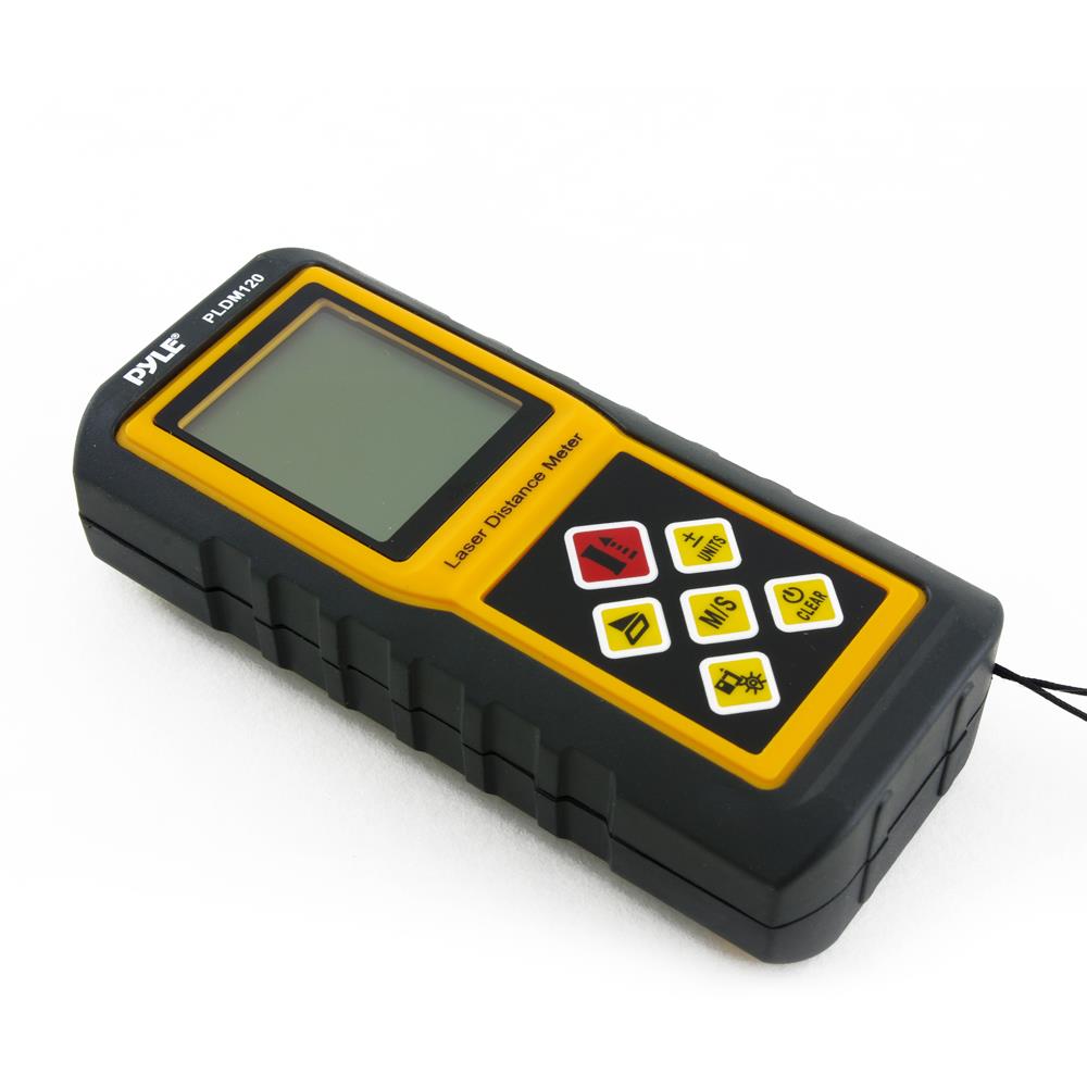 product image number 3 for Pyle Handheld Laser Distance Meter, 120 Feet