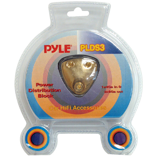 product image number 1 for Pyle 3 Way Power Distribution Block