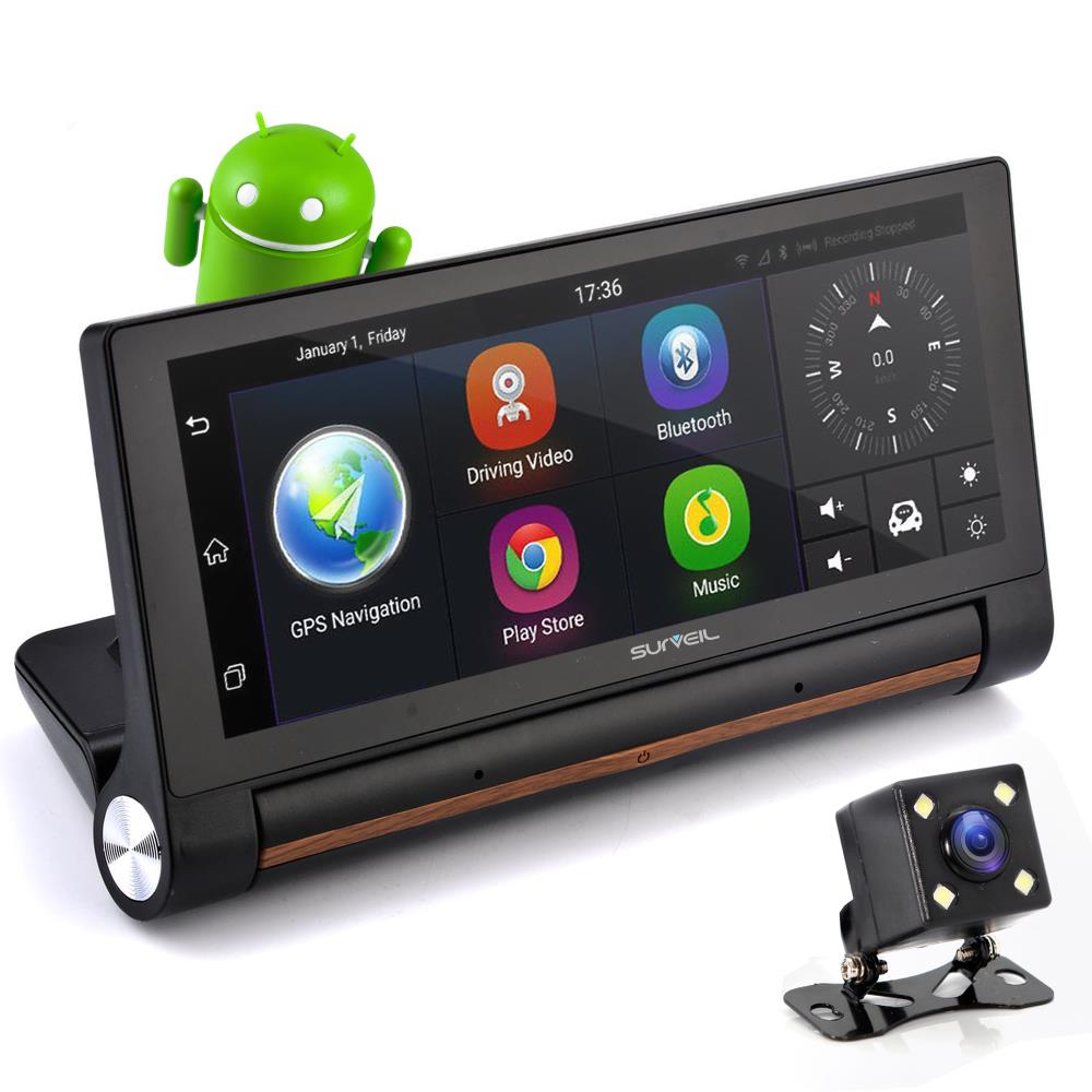 product image number 1 for NONE Touchscreen Android Gps Dashcam System