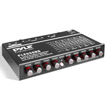 5-Band Car Equalizer Bluetooth Wireless Streaming RCA Inputs Blue LED